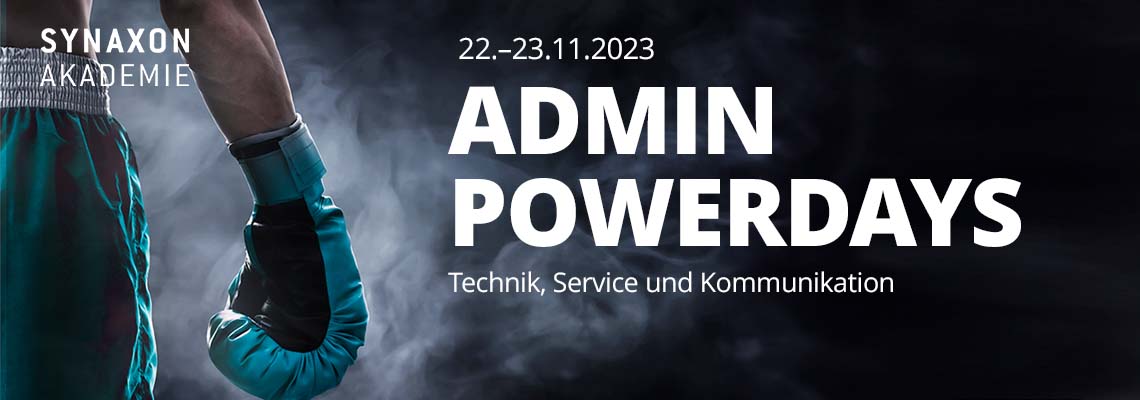 Admin Powerdays - Technik, Service und Kommunikation