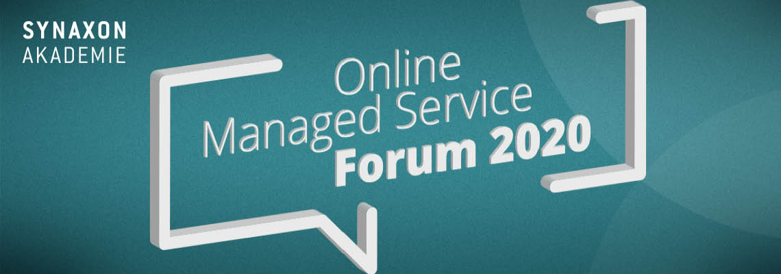 Header Online Managed Service Forum 2020